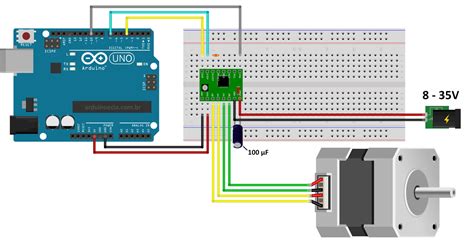 Circuit Diagram A Driver One Stepper Circuit Diagram A