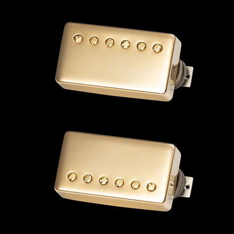 Custombucker Matched Set Gold Gibson Pickups Wildwood Guitars