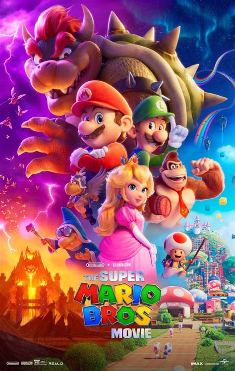 Super Mario Bros La película presenta su póster oficial Vandal