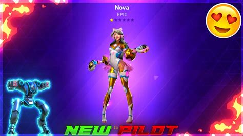 NOVA PILOT UNLOCKED CHEETAH GAMEPLAY MECH ARENA YouTube