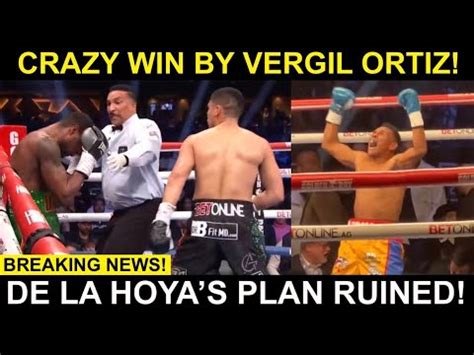 Fans Not Happy With Vergil Ortiz Victory Barroso S Win Ruined Garcia