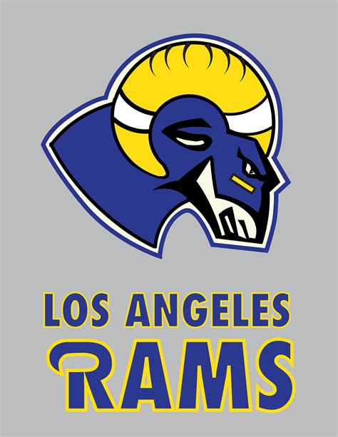 Los Angeles Rams Rebrand Capstone Project On Behance