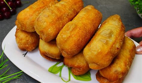 Мои любимые пирожки. Рецепт теста с пузырьками: без дрожжей и кипяток ...