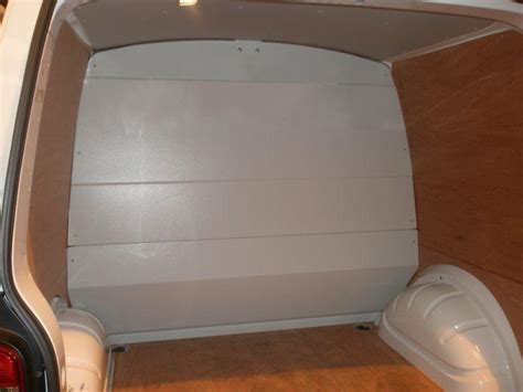 Mid Van Full Solid Bulkhead VW Transporter T5 1 Side Loading Door