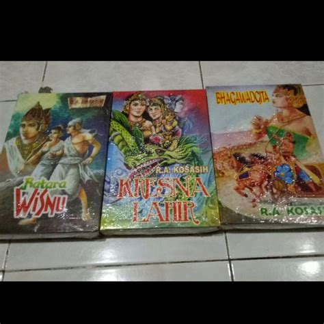 Jual Komik Wayang Karya RA Kosasih Paket Lengkap TRILOGI Wisnu