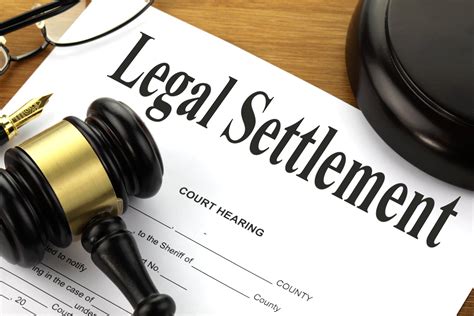 Legal Settlement