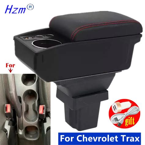 Reposabrazos Para Chevrolet Trax Caja De Almacenamiento De Brazo De