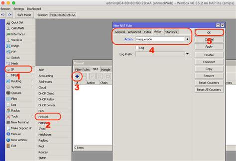 Cara Setting Mikrotik Dengan Winbox Sampai Bisa Internet Ahmadweb