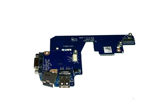 NEW Dell OEM Latitude E5430 VGA USB RJ 45 Port IO Circuit Board