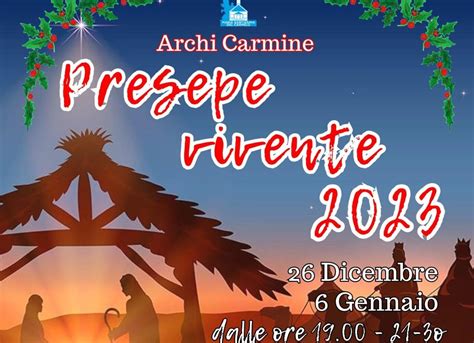 Betlemme Rivive A Reggio La Magia Del Presepe Vivente Ad Archi