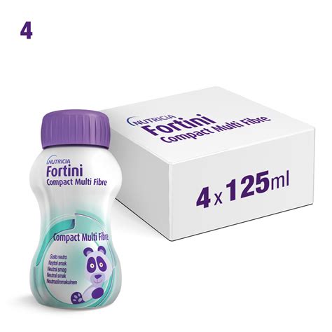 Fortini Compact Multifibre Neutro X Ml Direct Nutricia