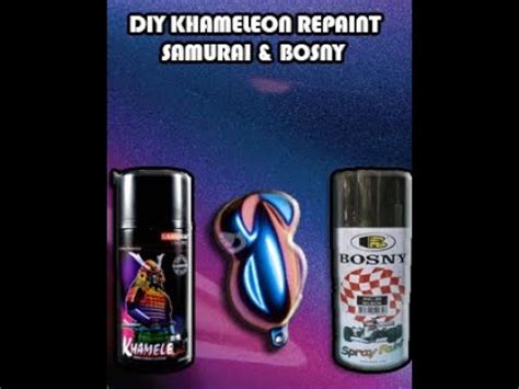 Khameleon Paint Samurai Bosny Paint Combination Diy Spray Painting