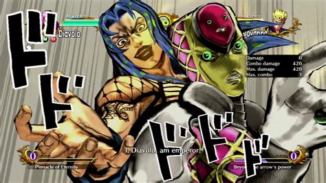 Jojos All Star Battle Diavolo Move Set Hd Youtube