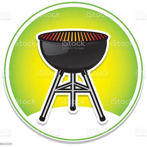 Bbq Grill Icon Stock Illustration Download Image Now Barbecue