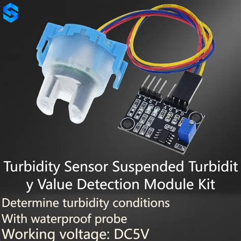 Turbidity Sensor Suspended Turbidity Value Detection Module Kit For