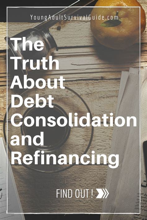 Here Is The Truth About Debt Consolidation And Refinancing Debt Consolidation Consolidation