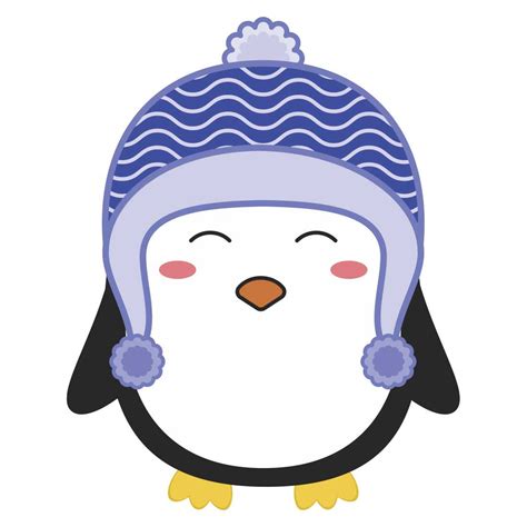 penguin doodle drawing illustration - MasterBundles