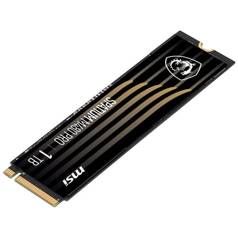 MSI SPATIUM M480 PRO 1 To SSD M 2 PCIe 4 0 NVMe PcComponentes Fr