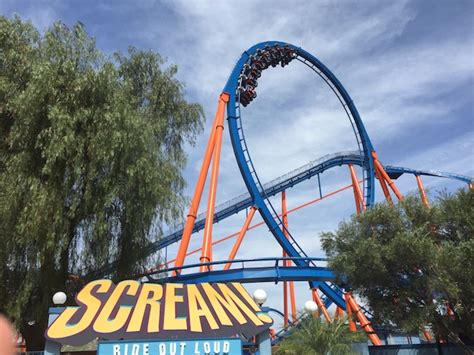 Scream Six Flags Magic Mountain Review Incrediblecoasters