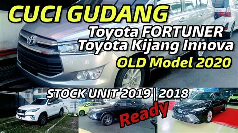 Toyota Habiskan Sisa Stock Unit Promo Akhir Tahun Sudah Dimulai