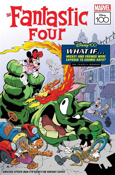 Celebrate 100 Years of Disney with Marvel and Mickey Mouse Mashup