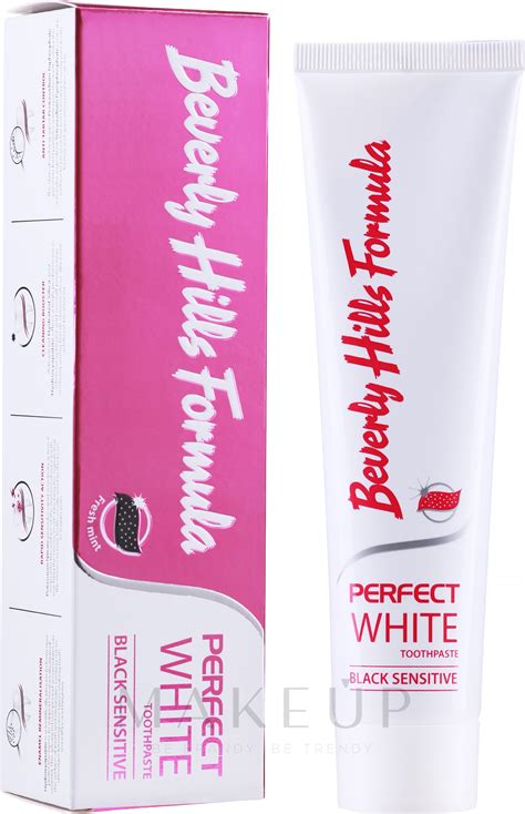 Beverly Hills Perfect White Black Sensitive Toothpaste Makeup