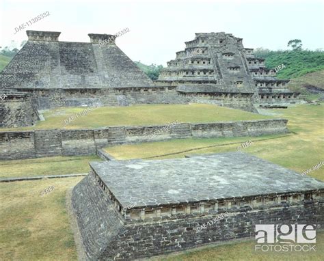 The Great Square Of El Tajin Mexico Totonaca Civilization 6th 9th