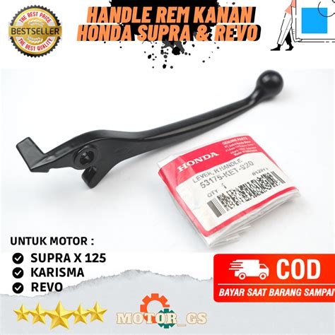 Handle Rem Kanan Honda Kharisma Revo Supra X 125 Handel Rem Kanan