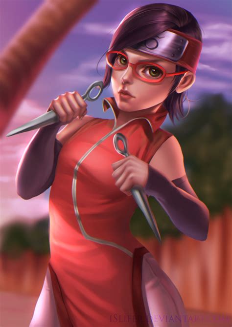 Sarada Uchiha By Islifer On Deviantart