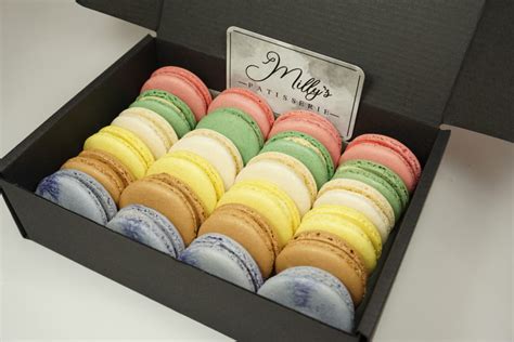 Macarons Gift Box Milly S Patisserie North London Hertfordshire