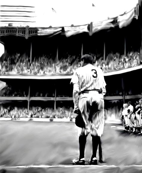 The Greatest Of All Babe Ruth Painting By Iconic Images Art Gallery David Pucciarelli Fine Art