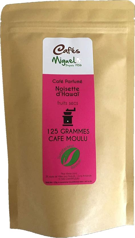 Grammes De Caf Aromatis Moulu Saveur Noisette Caf Moulu Go T