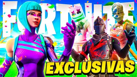 Mis SUSCRIPTORES Me MUESTRAN Sus SKINS EXCLUSIVAS En FORTNITE CUENTAS