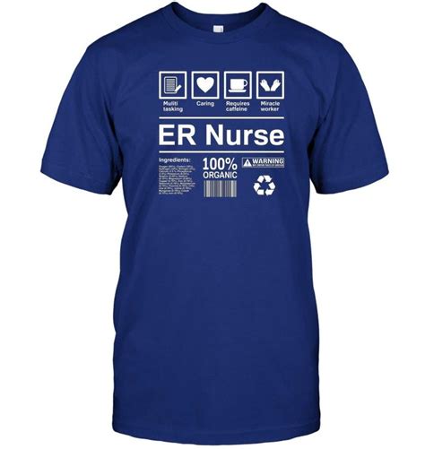 Er Nurse T Shirt Emergency Room Nurse Ts T Shirts