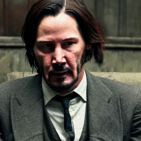 Keanu Reeves In Peaky Blinders Very Detail K Quality Stable