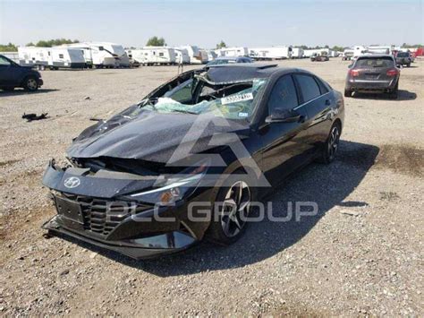 2022 Hyundai Elantra Vin Kmhln4agxnu338681 From The Usa Plc Group