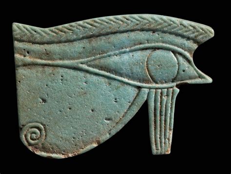 Eye Of Horus Wedjat Amulet Works Museum Of Fine Arts Boston