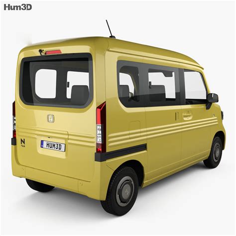 Honda N-Van Style Fun 2021 3D model - Vehicles on Hum3D