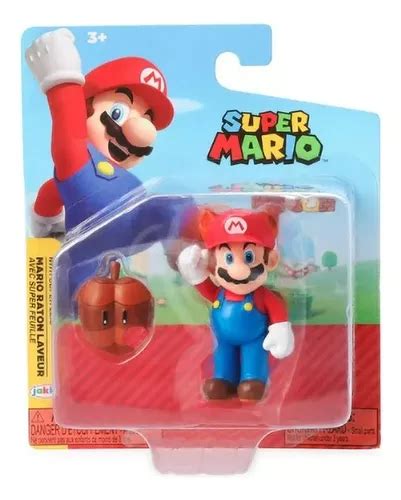 Mu Eco Mario Bros Mapache Raccoon Original Figura Mercadolibre