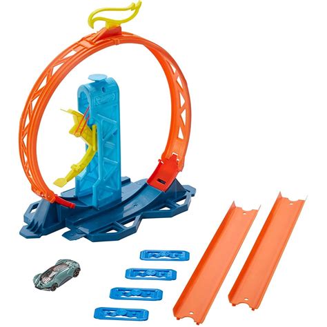 Mattel Hot Wheels Track Builder Pack Assorted Loop Kicker Pack Connecting Sets Ages And Older