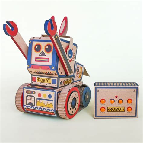 Diy Assembled Toy Remote Control Robot Cjdropshipping