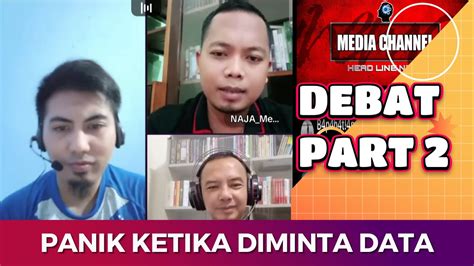 RUDI YOHANES PANIK DI MINTA TAMPILKAN DATA OLEH UST WAFI DEBAT PANAS