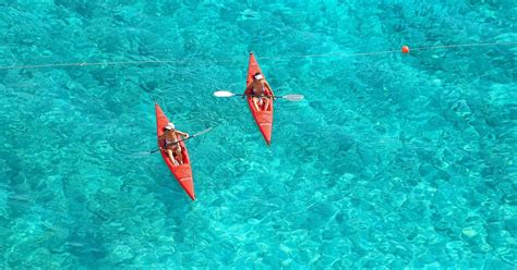 Explore Santorini S Waters Kayak Rental Adventure Getyourguide