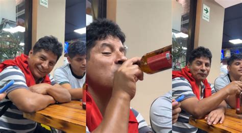 TikTok Viral Pedro Castillo Tomando Unas Cervezas Captan A Peruano