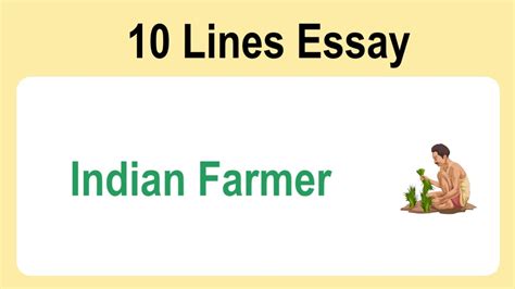 Lines On Indian Farmer Essay On Indian Farmer In English