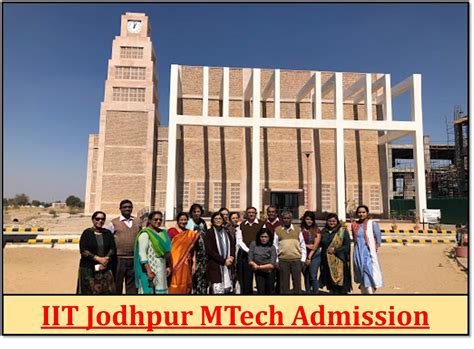 Iit Jodhpur Mtech Admission 2020