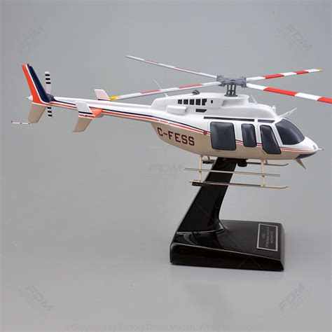 Custom Made Bell 407 J D Irving Forest Patrol Model Helicopter