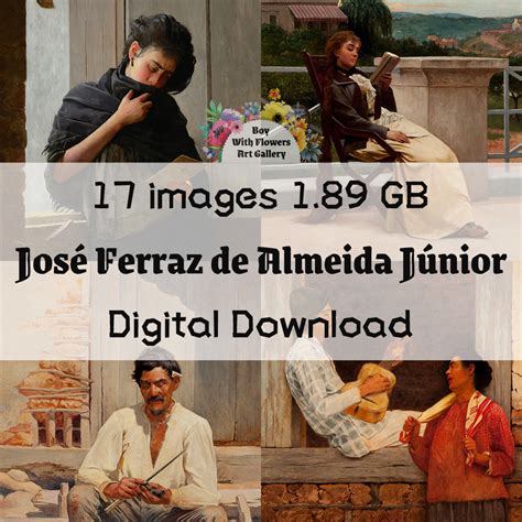 Digital Images Of Jose Ferraz De Almeida Junior Paintings People