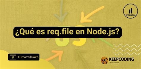 Qué es req file en Node js KeepCoding Bootcamps