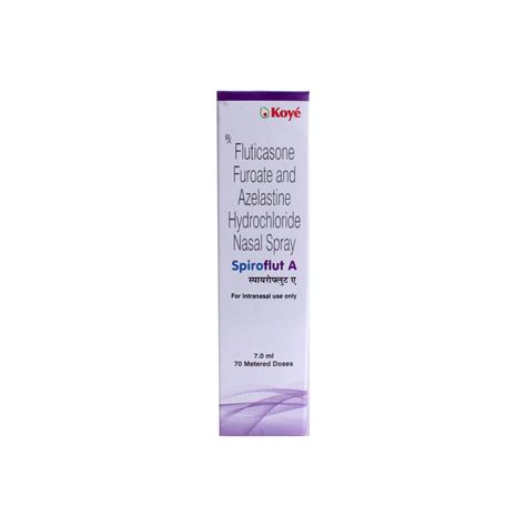 Spiroflut A Nasal Spray Ml Price Uses Side Effects Composition